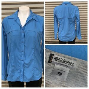 Columbia GRT vented roll tab shirt size small